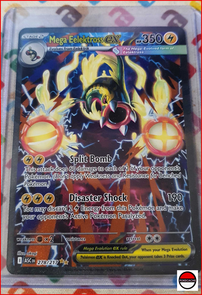 Ascended Heroes Mega Eelektross ex SIR 278/217